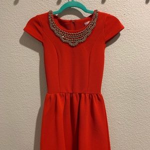 Red extra small dress from Francesca’s